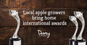Crunch Time Apple Growers Wins Three Davey Awards | RubyFrost Apples